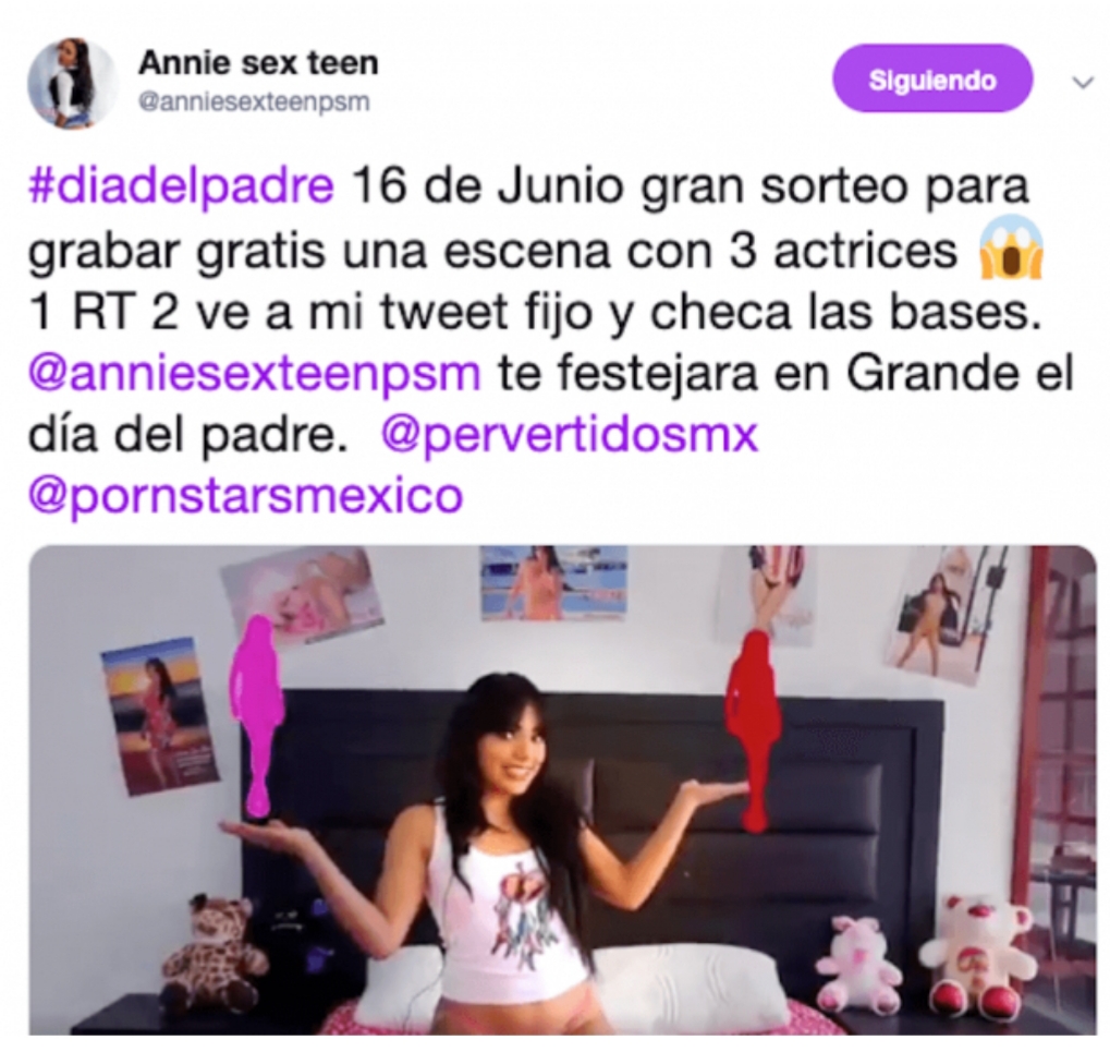 Regalazo! Actriz porno invita a rifa para celebrar el Día del Padre;  regalará trío sexual – Diario 400 voces